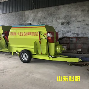 TMR奶牛饲料混合5方全日粮搅拌机 大型TMR搅拌机 dfd