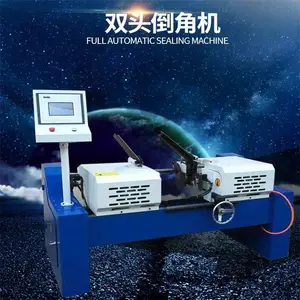 大管径150双头倒角机 自动平口机 圆管圆棒倒角机