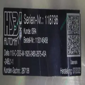 德国HSB线性工作台 50-C-ZRS-20AT5-E用于化纤制造行业原厂授权