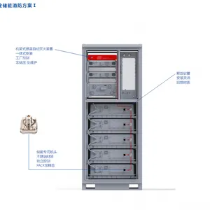 锂电池储能灭火装置全氟己酮非储压免维护工厂预制安装简便