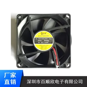 8025ɢ�ȷ��� 12V 24V ��̨��ֱ������ ˫���� ��������
