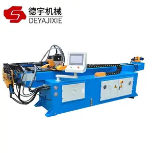 DW50半自动弯管机 小型数控排气管不锈钢管冷成型设备