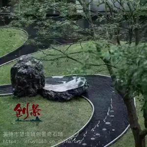 ��ɽʯ����С��������ƣ�԰�ֳ��þ��۵�׺ʯ�ģ���ʯͷ�۸�ֵ����Ǯ