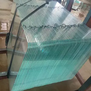 佛山家具玻璃厂家定制加工8mm超白钢化台面玻璃倒圆角精磨边来图来样定做
