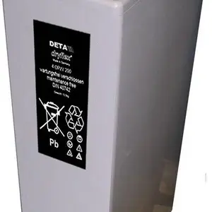 德国银杉DETA蓄电池 7OPzV490 直流110V胶体蓄电池组