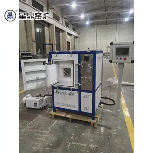 实验用箱式真空气氛炉 30-50L实验室用坩埚熔块炉 小型熔块炉厂家