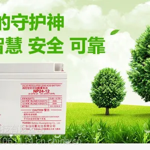 YUASA��ǳ ����NP24-12 12V24AHǦ��UPS��� UPS��Դ���