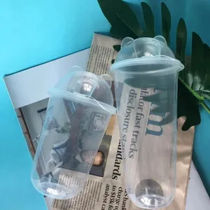 湖北武汉PP注塑奶茶杯,PP磨砂奶茶杯,PET高透冷饮奶茶杯定做批发生产厂家