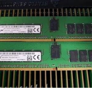 全新镁光原厂16G DDR4 2RX8 PC4-2400T服务器内存 ECC REG RDIMM