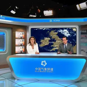 高清虚拟演播室电视台建设校园电视台搭建虚拟演播室设备安装培训