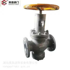 安装方便铸钢材质石油天然气用手动法兰截止式节流阀FJ41YF-25C