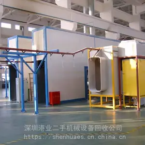 东莞无尘车间自动化生产线设备回收,烤漆烘干设备回收,二手喷油往复机价格