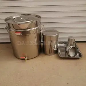 沧州产6件套 单门 双门7件套 13件套润滑油三级过滤器 二级油壶 不锈钢一级过滤桶
