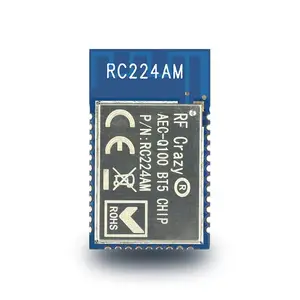 EFR32BG224 符合车规级AEC-Q100认证的蓝牙5.2 BLE模块RC224AM 无钥匙进