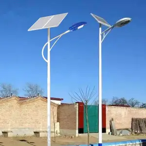 番 禺 公园LEd路灯批发 良辰 6米单臂太阳能灯 庭院灯