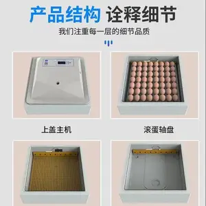 中禧 小型家用孵蛋机 全自动蛋类孵化器 多功能孵化机ZX-56
