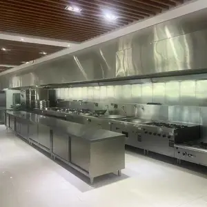 深圳鑫旺酒店学校幼儿园工厂食堂成套商用厨房设备配套工程设计安装公司