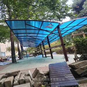 停车棚定做安装厂家 定制社区自行车棚 学校单位充电停车棚定制安装