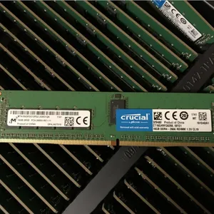 全新镁光原厂16G DDR4 2RX8 PC4-2666V服务器内存 ECC REG RDIMM