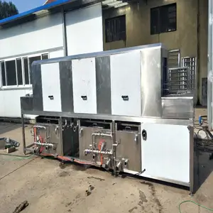 SUS304不锈钢洗筐机 周转筐清洗风干机 塑料托盘清洗风干机