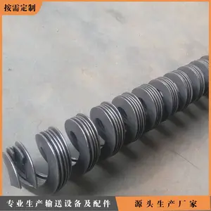 绞龙螺旋叶片 变径蛟龙叶片 锰钢无轴螺旋叶片 输送机配件