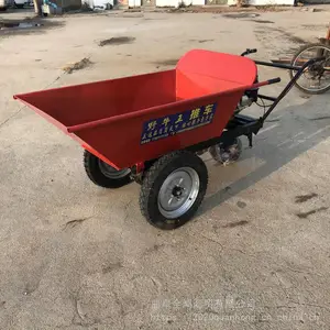 上山拉货汽油推车 运输修建工具车 工地汽油灰斗车