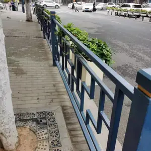 交通文化隔离栏 景观花箱护栏 湖北厂家现货供给