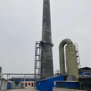 靖江烟囱维修公司锅炉烟囱加固避雷针更换爬梯安装