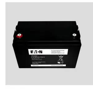 供应伊顿20KVAUPS 外接伊顿蓄电池12V100Ah 型号P-ETNFLB12100-H 应急续航长延时 高功率极板 V0级阻燃材质