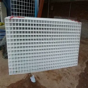 加粗菱形钢丝网格 斜方孔焊接网片 粉墙抹灰钢丝网