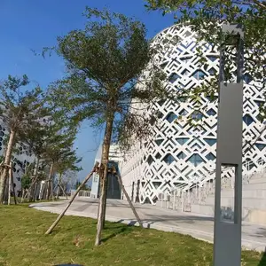 UHPC幕墙挂板的特点和优势大规格UHPC幕墙板解决方案