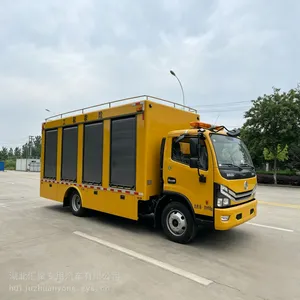 移动排水泵车 4000方排水车 能通往乡镇的排涝救援车