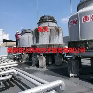 南京良研LCT-100T圆形逆流冷却塔安装