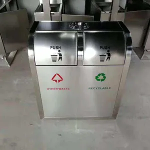 临潼区塑料-不锈钢-镀锌板-金属垃圾箱***|西安鑫中星