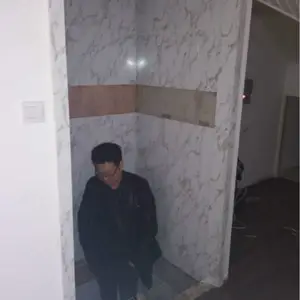 北京高端电梯家用别墅镜面电梯【3层4层室外液压安装安钳】