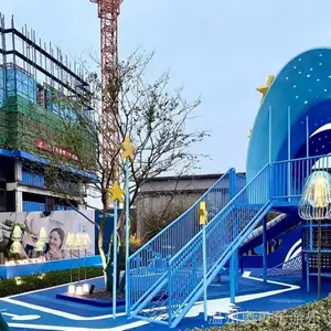 西藏大型游乐设备景区拉萨不锈钢滑梯厂家