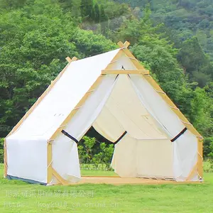 北京可采用户外网红帐篷三角露台火锅小屋烧烤户外露营星空民宿餐饮防雨帐篷定制