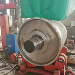 按需定制胀套联接630mm传动滚筒疏化橡胶覆面