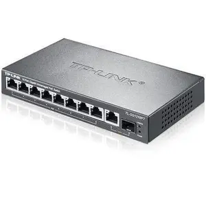 TP-LINK TL-SG1210PT 8口全千兆POE供电交换机 视频监控POE交换机