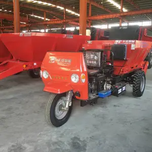 山东大棚撒粪车,山东果园用三轮撒粪车