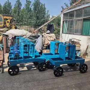 箱梁立面两侧自动行走打毛机 空心板凿毛机可升降调节