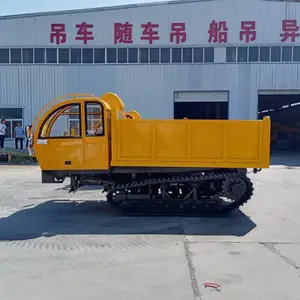 机械爬山虎履带运输车全地形爬坡王运输自卸搬运车