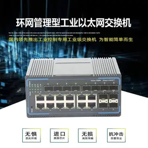 ��Դ�߿�12��12������ǧ�׹⻷��������֧��VLAN��STP/RSTP��ERPS