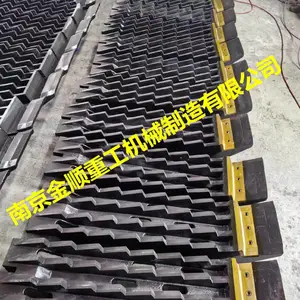 棒材冷床矫直板,镶嵌耐磨块、过钢量300万吨,金顺重工出品