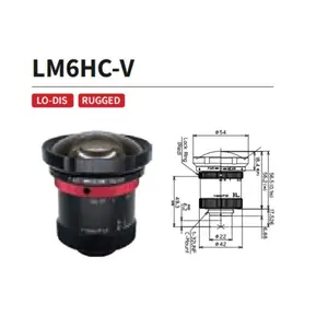 LM6HC-V KOWA 400��1Ӣ��6mm�����ͳ����ҵ��ͷ �̶���Ȧ�ֶ��Խ� ��ͷC�ӿ� ��Ȧ��ΧF1.8 / F2.8 / F4 / F8