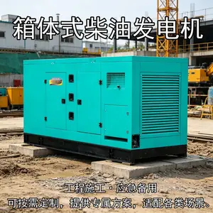 大泽动力箱体静音箱发电机3‑500KW方舱配套柴油机组