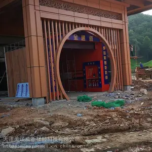 外墙面小区廊架铝单板 售楼处通道廊架铝板