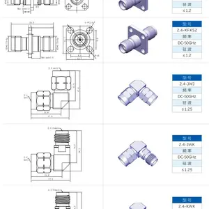 不锈钢SMA射频同轴连接器