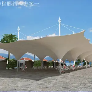 北京景观膜结构-张拉膜-车棚-在这里买更实惠-高性价比-包工包料包制作-质优价廉