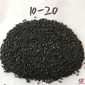 喷砂金刚砂 黑色耐火砂 磨料模具无尘金刚砂